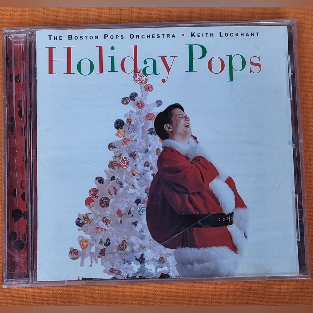 Holiday Pops The Boston Pops Orchestra audio music CD EUC
